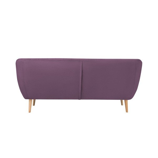 Violetinio aksomo sofa Mazzini Sofas Sardaigne, 188 cm-image-3