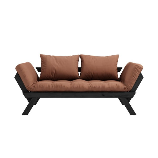 Sulankstoma sofa Karup Design Bebop Black/Clay Brown