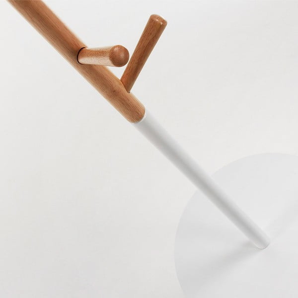 Balta drabužių kabykla Kave Home Bren-image-1