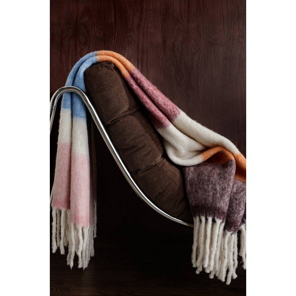 Iš vilnos mišinio antklodė ir pledas 130x170 cm Olof – Jotex-image-1