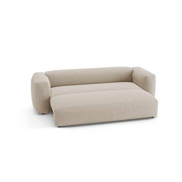 Kreminės spalvos sulankstoma sofa 264 cm – Micadoni -image-4