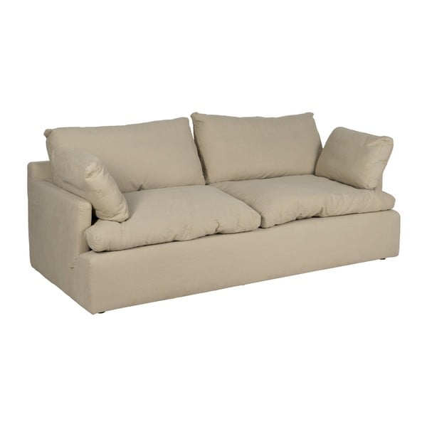 Smėlio spalvos iš lino sofa 212 cm – Ixia-image-2