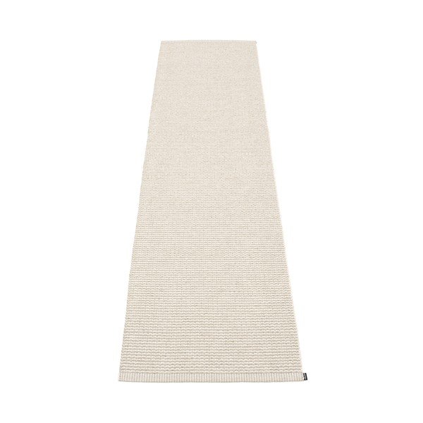 Kreminės spalvos lauko kilimas 70x300 cm Mono Linen Vanilla – Pappelina