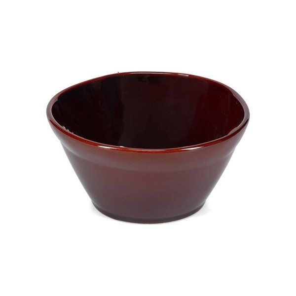 Bordo spalvos iš akmens masės mažas dubuo 500 ml Manon – S|P Collection