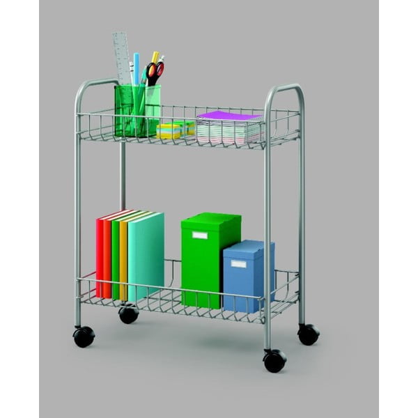 Mobili dviejų aukštų lentyna Metaltex Greg, ilgis 41 cm-image-1