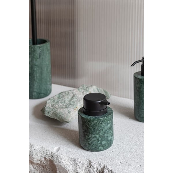 Iš marmuro muilo dozatorius tamsiai žalios spalvos 200 ml Marble – Mette Ditmer Denmark-image-1