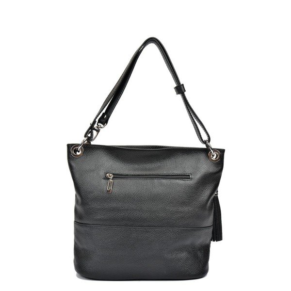 Juoda odinė rankinė Anna Luchini Hunna-image-4