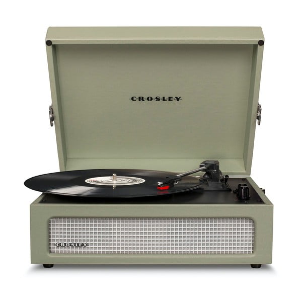 Žalias gramofonas Crosley Voyager Sage-image-3