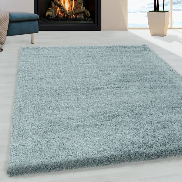 Kilimas mėlynos spalvos 80x150 cm Fluffy – Ayyildiz Carpets-image-1