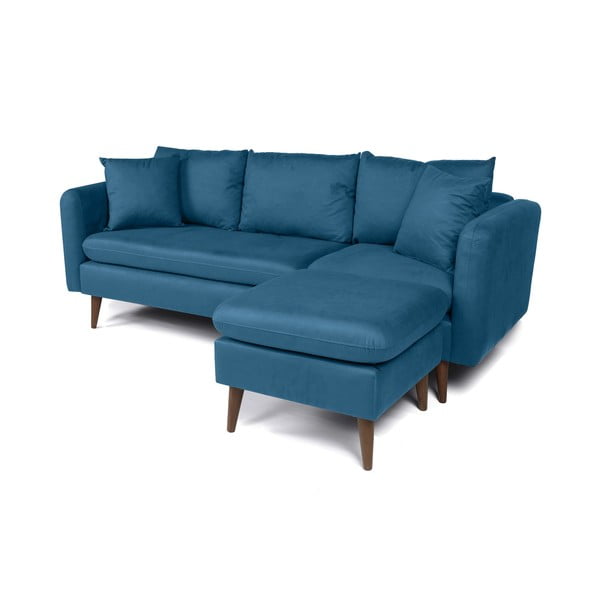 Sofa mėlynos spalvos 215 cm Sofia – Balcab Home-image-3
