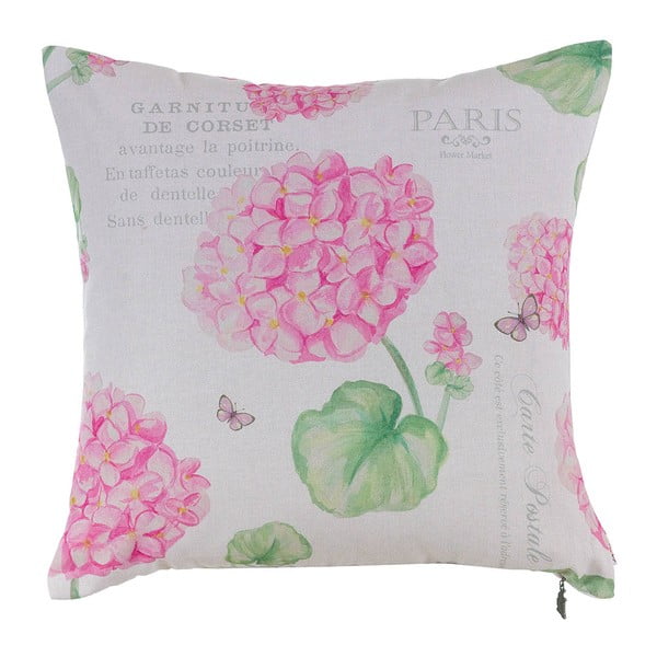 "Pillowcase Mike & Co. NEW YORK Paris Hortensia
