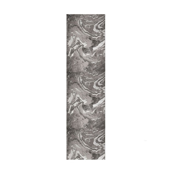 Pilkas kilimas Flair Rugs Marbled, 80 x 150 cm