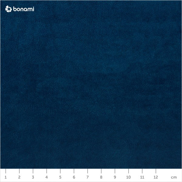 Mėlyna aksominė sofa-lova su daiktadėže Mazzini Sofas Freesia, 215 cm-image-1