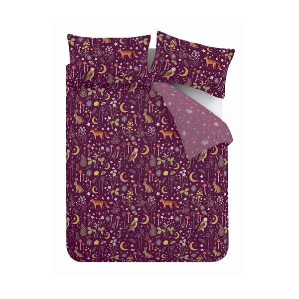 Viengulė patalynė violetinės spalvos 135x200 cm Enchanted Twilight – Catherine Lansfield