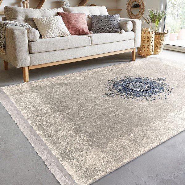 Pilkai smėlio spalvos kilimas 120x180 cm - Mila Home-image-3