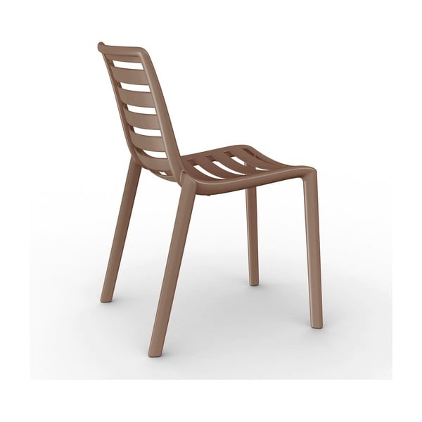 2 rudų sodo kėdžių rinkinys "Resol Slatkat