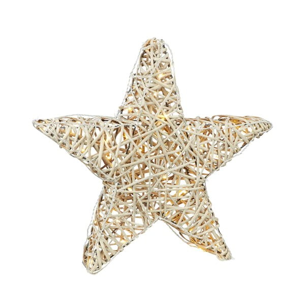 Šviečianti dekoracija natūralios spalvos su Kalėdų motyvu ø 50 cm Sofus – Markslöjd