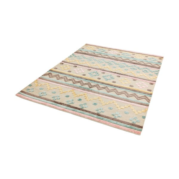 Kilimas Asiatic Carpets Theo Soft Tone Geo, 160 x 230 cm-image-2