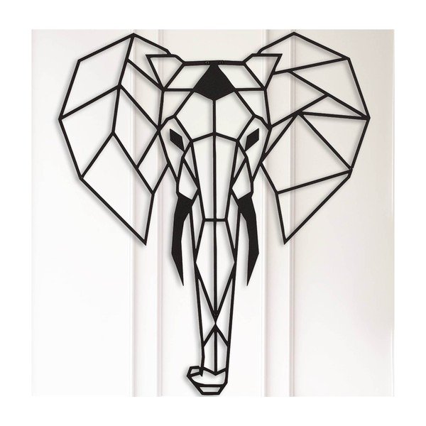 Juoda sienų apdaila Elephantino