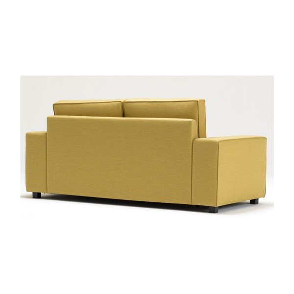 Geltona dviejų vietų sofa "Balcab Home Doty-image-2