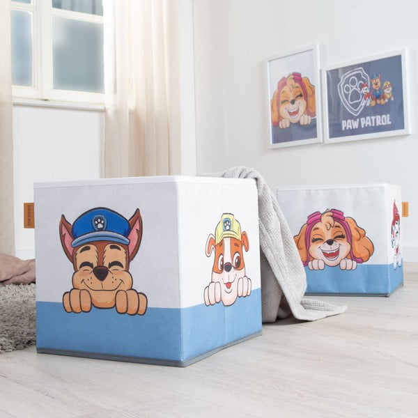 Iš tekstilės vaikiški organizatoriai 2 vnt. 27x27x27 cm Paw Patrol – Roba-image-3