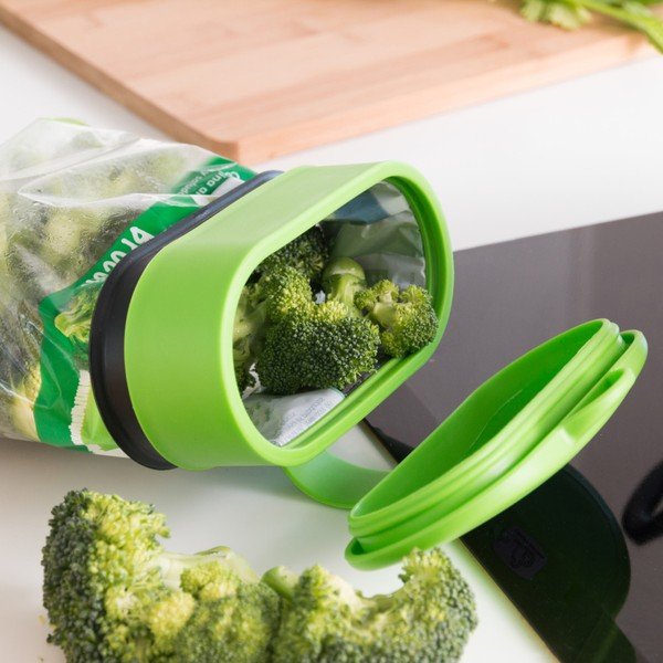 3 pakartotinai uždaromų "InnovaGoods" maisto maišelių komponentų rinkinys-image-1