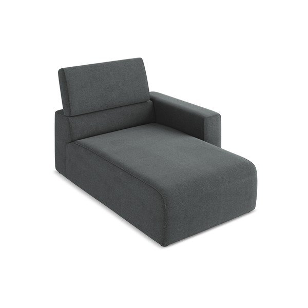 Pilkos spalvos modulinė sofos dalis (su dešiniuoju kampu) Kalea – Makamii-image-3