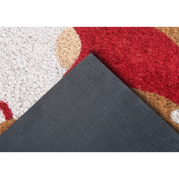 Iš kokoso pluošto grindų kilimėlis su Kalėdų motyvu 45x75 cm – Hanse Home-image-3