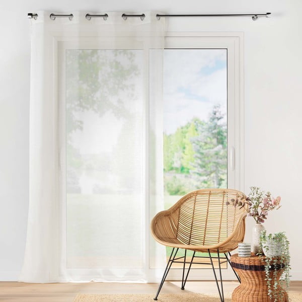 Permatoma užuolaida kreminės spalvos 140x240 cm Lissea – douceur d'intérieur-image-2