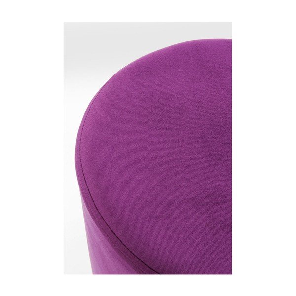Violetinės spalvos taburetė Kare Design Cherry, ∅ 35 cm-image-2