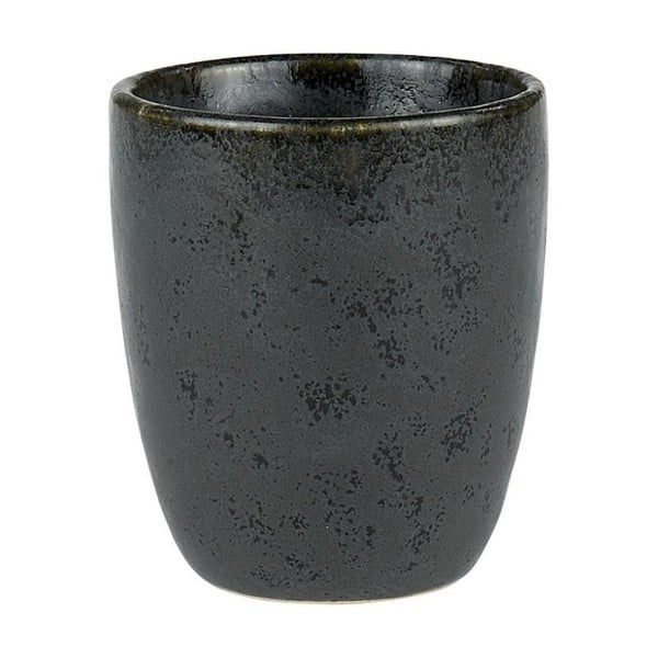 Juodas akmens masės espreso puodelis be rankenos Bitz Mensa