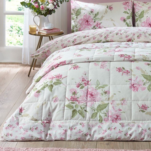 Dygsniuota lovatiesė 220x230 cm Avebury Floral – Catherine Lansfield-image-3