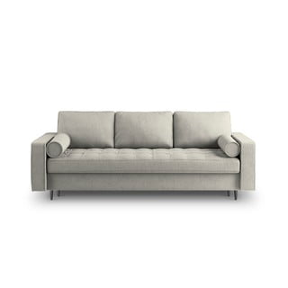 Šviesiai pilka sofa-lova Milo Casa Santo