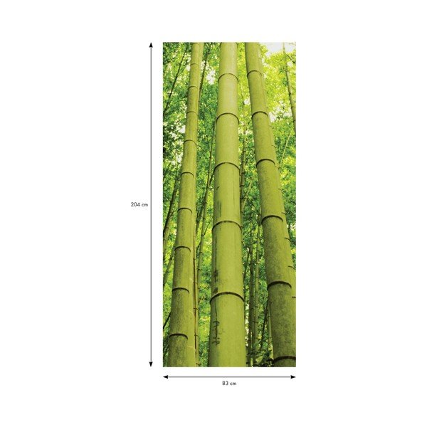 Lipnus lipdukas durims "Ambiance Bamboo-image-2