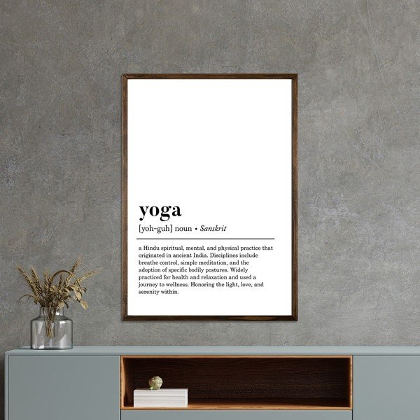 Paveikslas 50x70 cm Yoga – Wallity-image-4