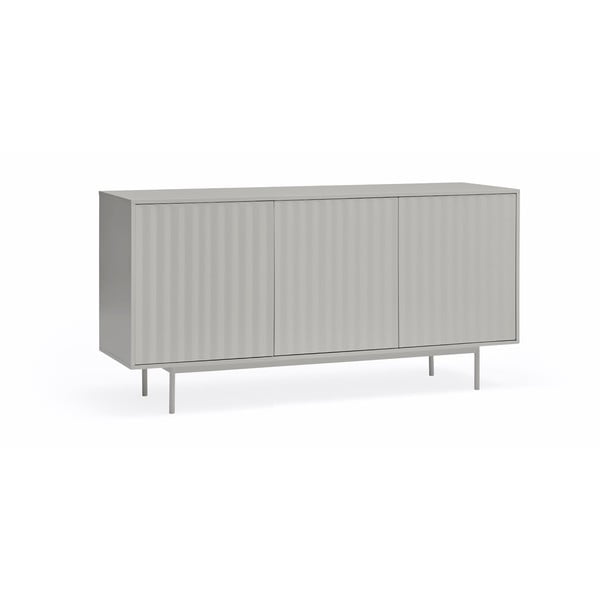 Žema šoninė spintelė pilkos spalvos 159x80 cm Sierra – Teulat-image-2