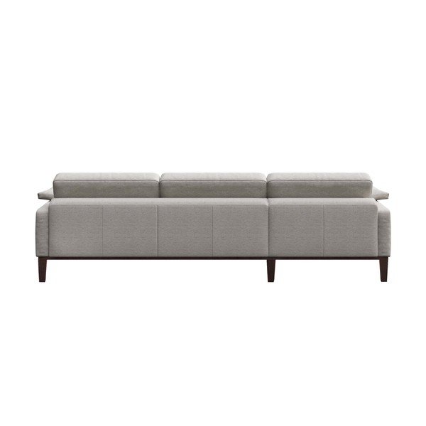 Kreminės spalvos kampinė sofa MESONICA Musso, kairysis kampas-image-3