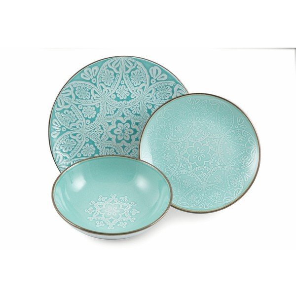 18 dalių indų rinkinys "VDE Tivoli 1996 Baku Turquoise-image-3