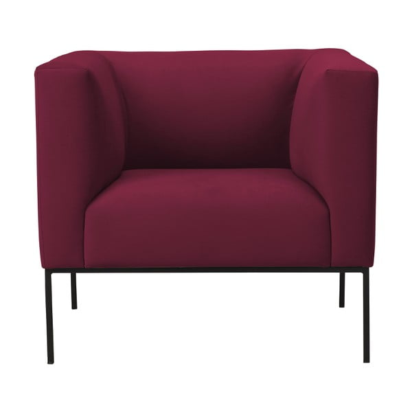 Raudonas fotelis Windsor & Co Sofas Neptune
