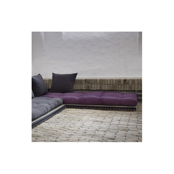 Sofa "Chico Single", violetinės spalvos čiužinys