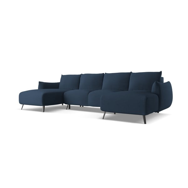 Mėlynos spalvos kampinė sofa Malie – Makamii-image-2
