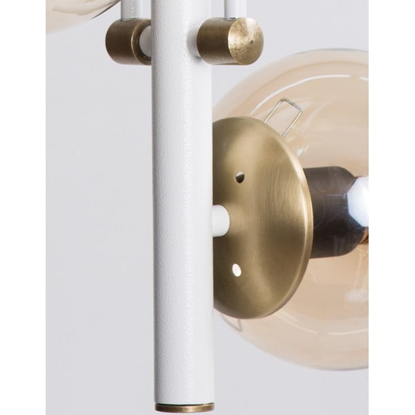 Kabantis šviestuvas ø 15 cm su stiklo gaubtu Libra – Squid Lighting-image-2