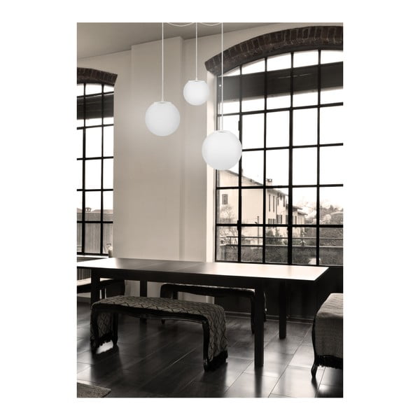 Baltas trigubas pakabinamas šviestuvas "Sotto Luce TSUKI MIX Elementary-image-1