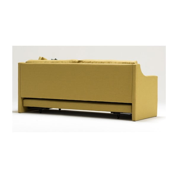 Geltona trijų vietų sofa "Balcab Home Doty-image-1
