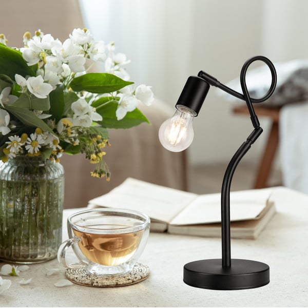 Stalinis šviestuvas juodos spalvos (aukštis 42 cm) Harry – LAMKUR-image-3