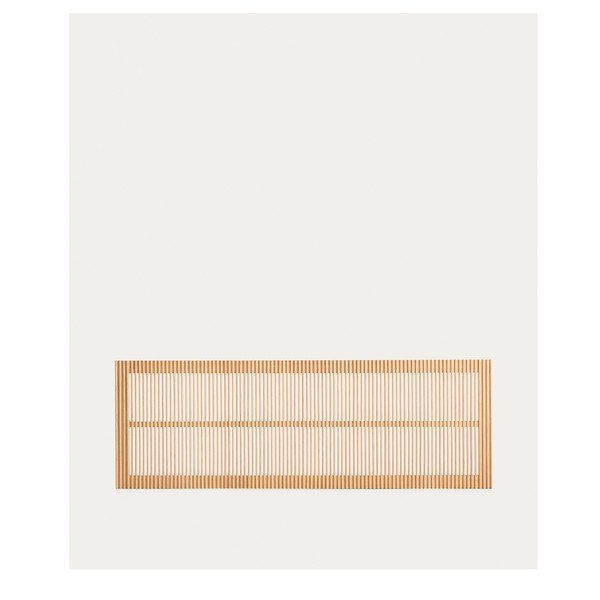 Natūralios spalvos iš uosio masyvo galvūgalis 195x70 cm Beyla – Kave Home-image-3