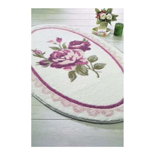 Rožinis vonios kilimėlis Confetti Bathmats Rosa, 66 x 107 cm