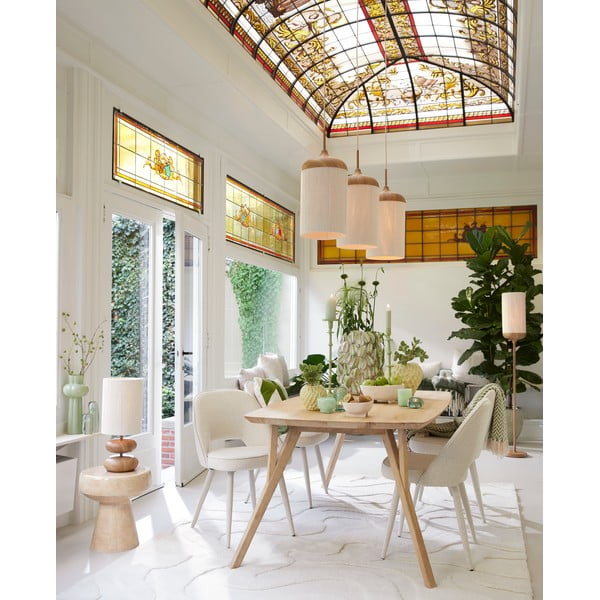 Iš metalo apvalios formos šoninis stalas ø 38 cm Dakwa – Light & Living-image-1