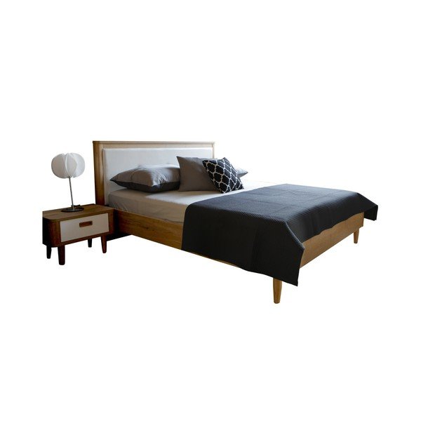 Balta dvigulė lova "Mazzini Beds Scandi", 140 x 200 cm-image-4