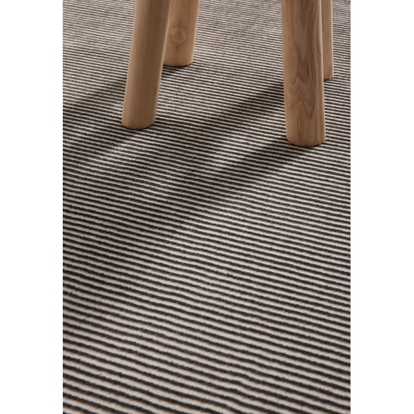 Kilimas antracito spalvos/kreminės spalvos 200x280 cm Perles Dolomite – Elle Decoration-image-4